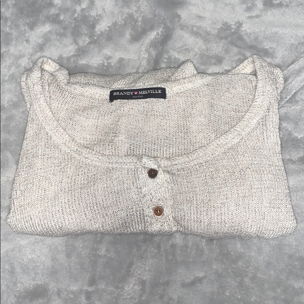 Brandy knit long sleeve